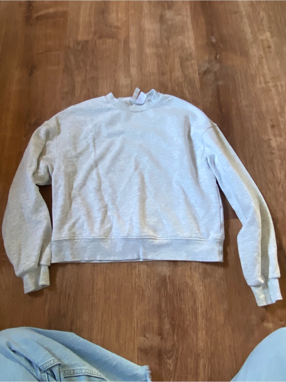 Classic Crewneck Sweater - Light Gray